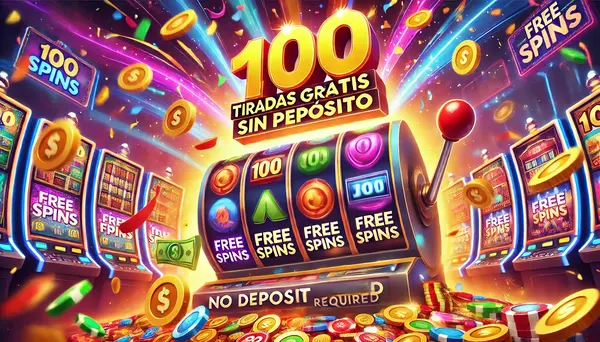 100 tiradas gratis sin depósito
