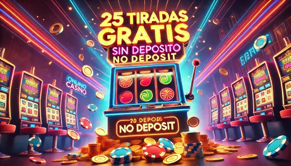 25 tiradas gratis sin depósito
