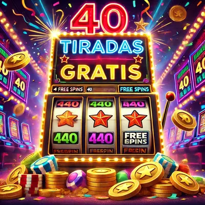 40 tiradas gratis sin depósito
