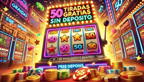 50 tiradas gratis sin depósito
