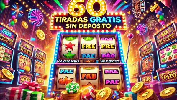 60 tiradas gratis sin depósito
