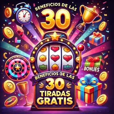 30 tiradas gratis sin depósito
