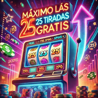 25 tiradas gratis sin depósito
