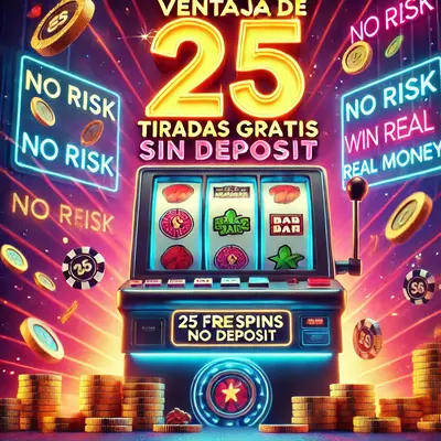 25 tiradas gratis sin depósito
