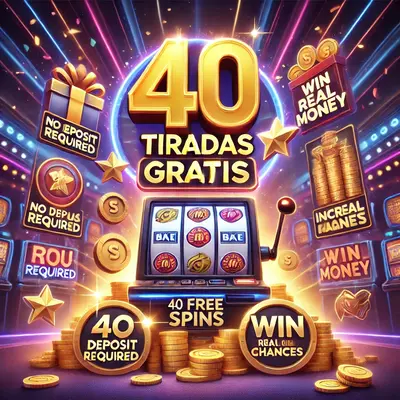 40 tiradas gratis sin depósito
