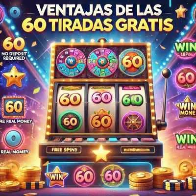 60 tiradas gratis sin depósito
