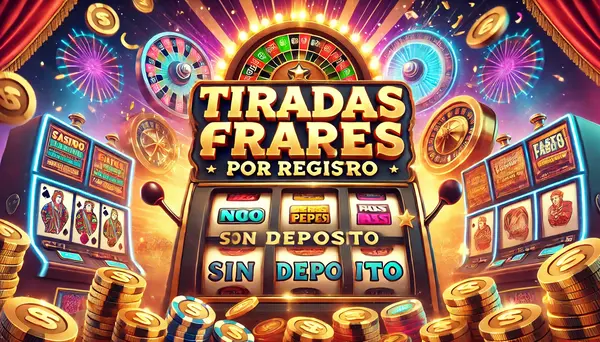 tiradas gratis por registro sin depósito